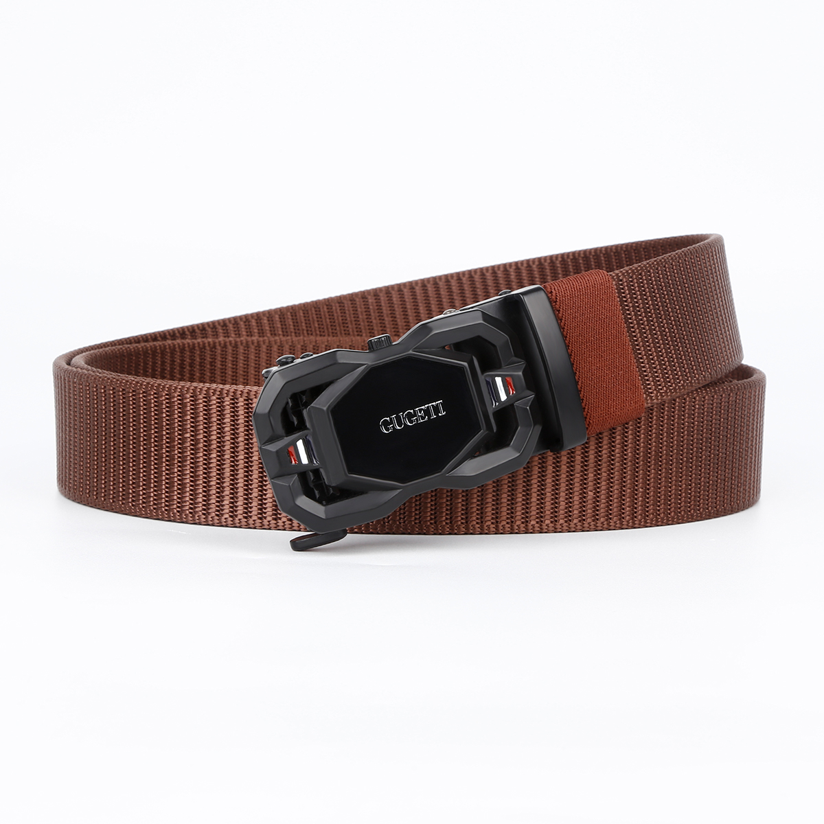 Men's Belt  Automatic buckle tank belt canvas  fabric belt 3.4cm